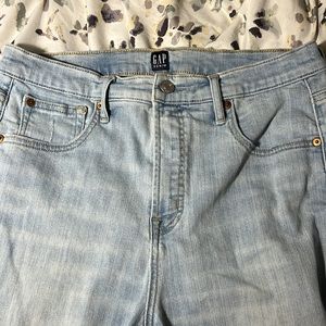 gap light wash true skinny jeans